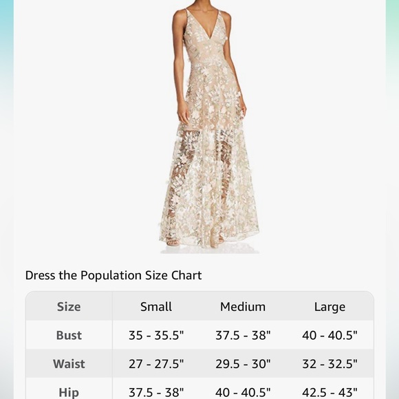 Dress the Population Sidney 3d dress - Picture 6 of 13